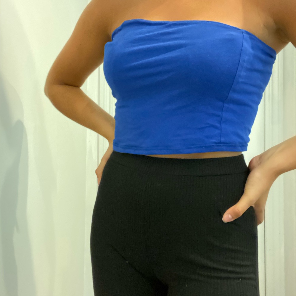TWO tube tops